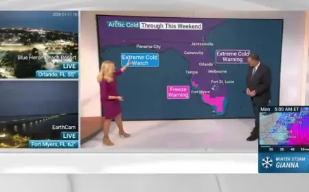 Florida Faces Unusually Cold Temperatures This Weekend