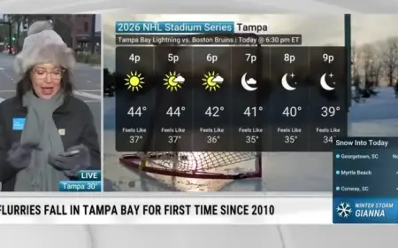 Florida Shivers Amid Record-Breaking Cold Temperatures