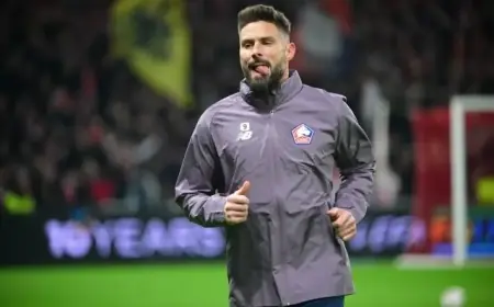 Ethan Mbappé Misses OL-Lille; Giroud Benched; Nartey Starts First Match