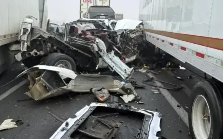Central Valley: Highway 99 Reopens Following 59-Vehicle Pileup