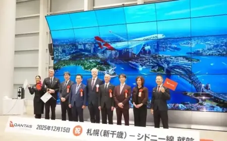 Qantas Expands Sapporo-Sydney Flights for Winter Schedule