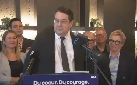Bernard Drainville Launches Leadership Bid, Breaks From Legault Era