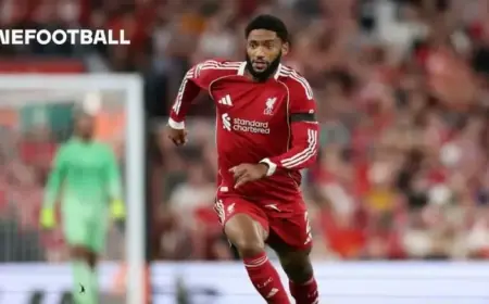Milan Pursues Last-Minute Transfer for Liverpool’s Joe Gomez