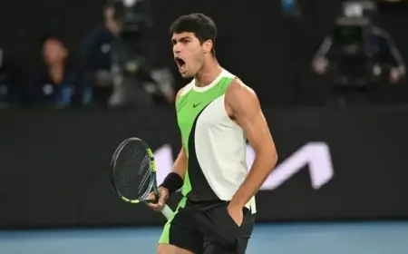 Carlos Alcaraz Defeats Novak Djokovic to Secure Australian Open Grand Slam