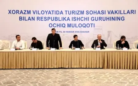 Khorezm Region Sets Priorities for Tourism Growth and Entrepreneurship Support