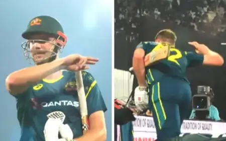 Aussie’s Gesture Sparks Chaos in Cricket Community