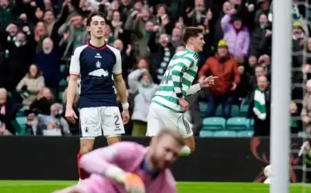 Tomas Cvancara Scores as Celtic Overtakes Rangers