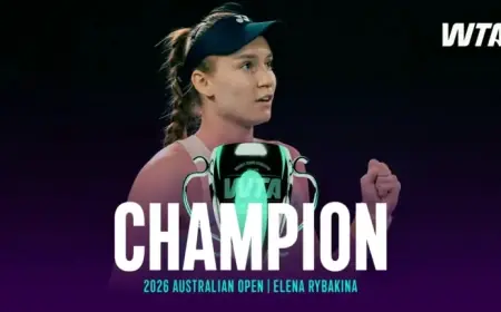 Rybakina’s Australian Open Triumph Solidifies Her Top-Tier Status