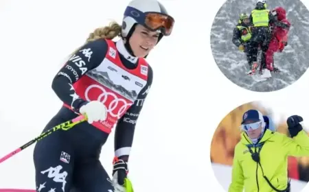 Lindsey Vonn’s Coach Updates on Winter Olympics Injury Status