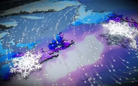 East Coast Nor’easter to Dump 30-50+ cm of Windswept Snow