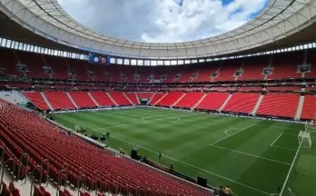 Super Cup Venue Hosts Football Again After Six-Month Concert Hiatus