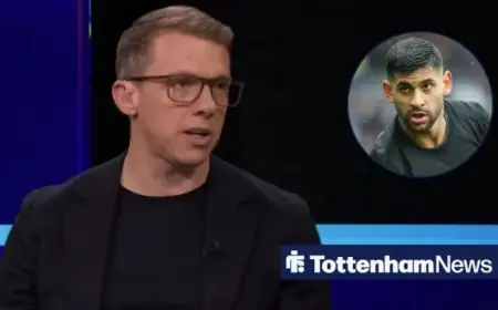 Stephen Warnock Praises ‘Smart’ Cristian Romero in New Tottenham MOTD Footage