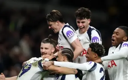 Tottenham Shines: Xavi Dazzles, Solanke Impresses Despite Injury Scare Against Man City