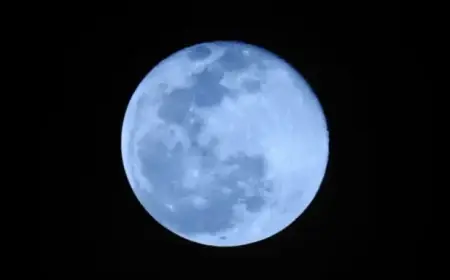 “Snow Moon Illuminates Tonight’s Sky”