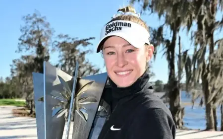 Nelly Korda Claims Victory in LPGA Opener After Final Round Cancellation