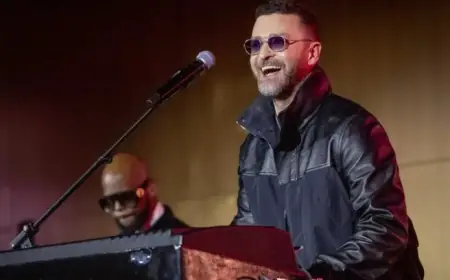 Justin Timberlake Surprises with Tribute to Pharrell at Recording Academy Honors