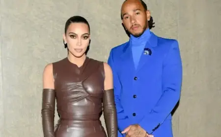 Kim Kardashian Visits UK for Private Meeting with F1’s Lewis Hamilton: Report