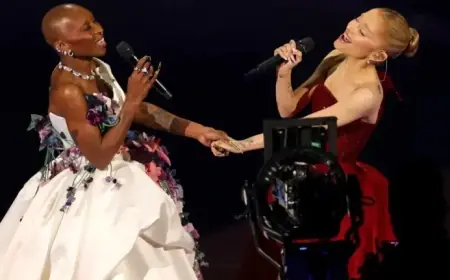 Ariana Grande, Cynthia Erivo Triumph at Grammys After ‘Wicked’ Oscar Snub