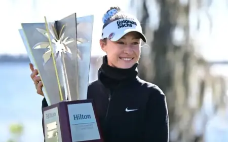 LPGA Shortens Opener Due to Cold; Nelly Korda Wins