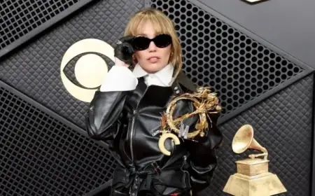 Miley Cyrus Dazzles at 2026 Grammys with Record-Breaking Brooch