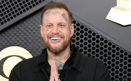 Jelly Roll Shines at Grammys After Remarkable Weight Loss Evolution