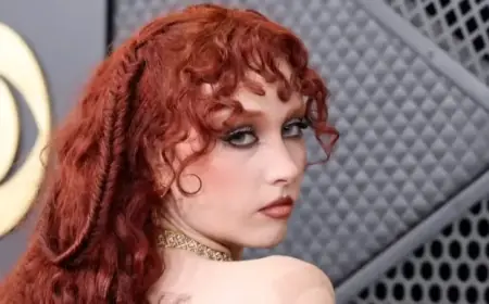 Chappell Roan Stuns in Grammys Dress Suspended by Unique Design