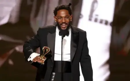 Kendrick Lamar Secures Best Rap Album for “GNX” at 2026 Grammys