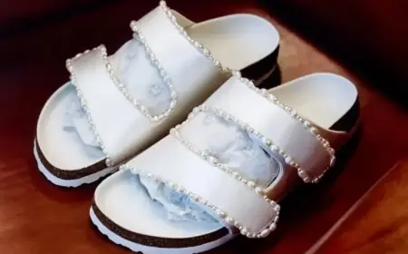 American Designer Danielle Frankel Hirsch Introduces Bridal Birkenstocks