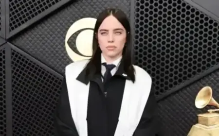Billie Eilish Shines in Striking Fashion at 2026 Grammy Awards
