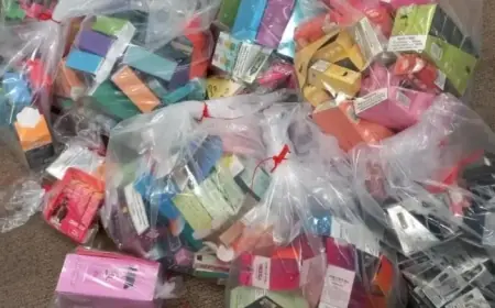 Authorities Seize Record 100,000+ Illegal Vapes and Tobacco Products
