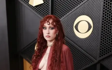 Chappell Roan Redefines Naked Dressing with Nipple Piercing Dress at Grammys