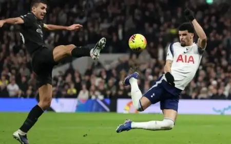 Watch Spurs’ Dominic Solanke Score Sensational Scorpion Flick Against Man City