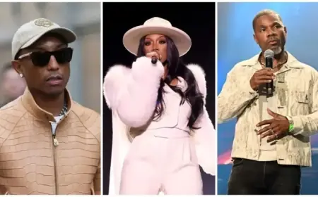 Pharrell, Brandy, Kirk Franklin to Receive Prestigious Grammy Week Honors