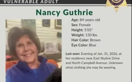 Search Underway for Missing Woman in Catalina Foothills