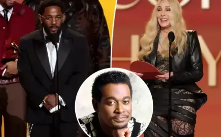 Cher Humorously Misnames Luther Vandross as Grammy Winner Instead of Kendrick Lamar