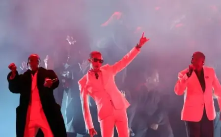 Pharrell Williams and Clipse Dazzle with Snowy Grammys Performance