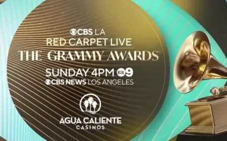 CBS LA Airs Exclusive Grammys Red Carpet Special