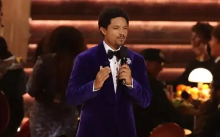 Trump Considers Suing Grammy Host for Epstein Remark