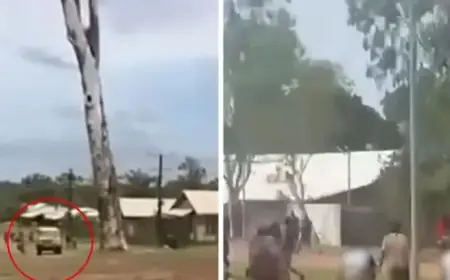 Police Struggle to Control Unrest in Remote Outback Town