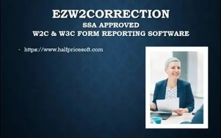 Fix W-2 and W-3 Errors with 2025 ezW2Correction Software