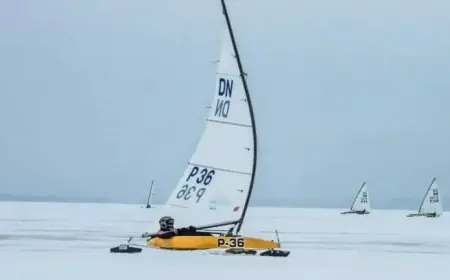 Jablonski Triumphs in USA, Reclaims Ice Sailing Throne