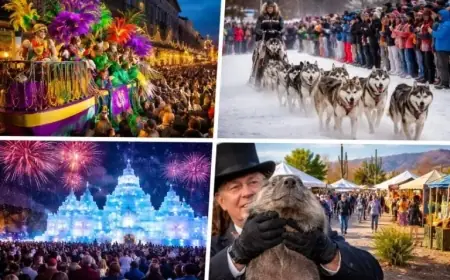 Experience U.S. Winter Culture at February Festivals