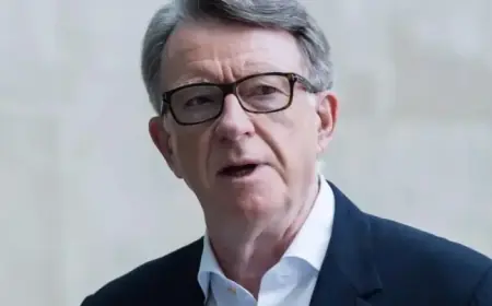 Mandelson Allegedly Shared UK Plans with Epstein