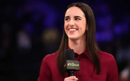Caitlin Clark Jokes About Being the Shortest on NBA Broadcast