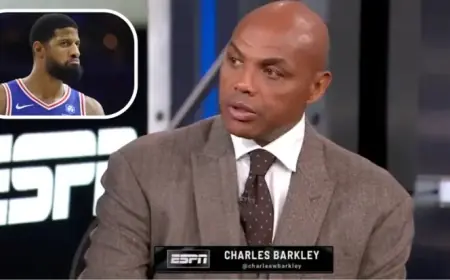Charles Barkley Criticizes Paul George’s ‘Fishy’ Suspension