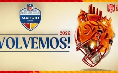 NFL to Bring Regular-Season Games to Madrid Starting 2026