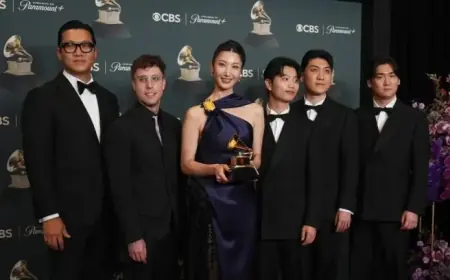 South Korea Honors K-pop’s Historic Grammy ‘Golden’ Victory
