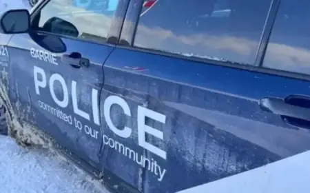 Barrie High School Lockdown: Police Arrest Two Youths, Seize Firearm