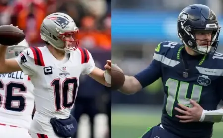 Hall of Fame QB Analyzes Maye vs. Darnold Super Bowl Showdown | Karen Guregian