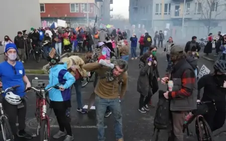Judge to Rule on Federal Officers’ Tear Gas Use in Portland Protests